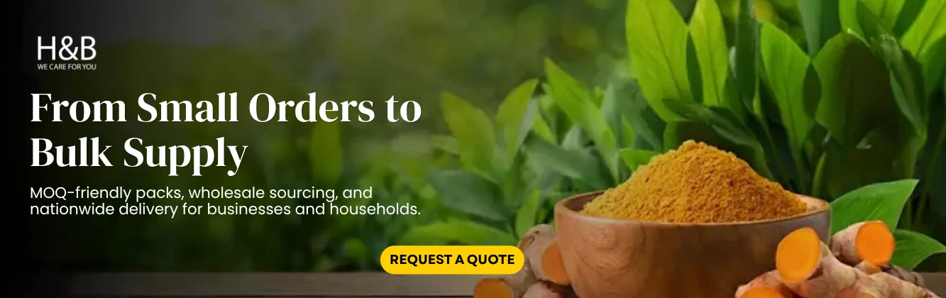 From small Orders to Bulk Supply
